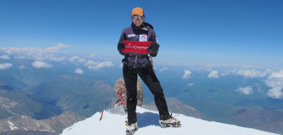 MindChamps Brand Ambassador Jane Lee conquers the 7 Summits of the World